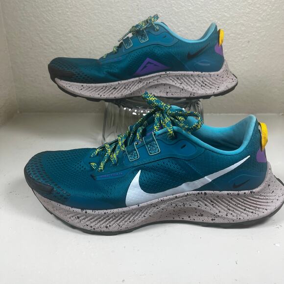 Nike Air Zoom Pegasus Trail 3 Mystic Teal Grey DA8697-300 Hiking Run Men’s Sz 8 - Picture 2 of 8